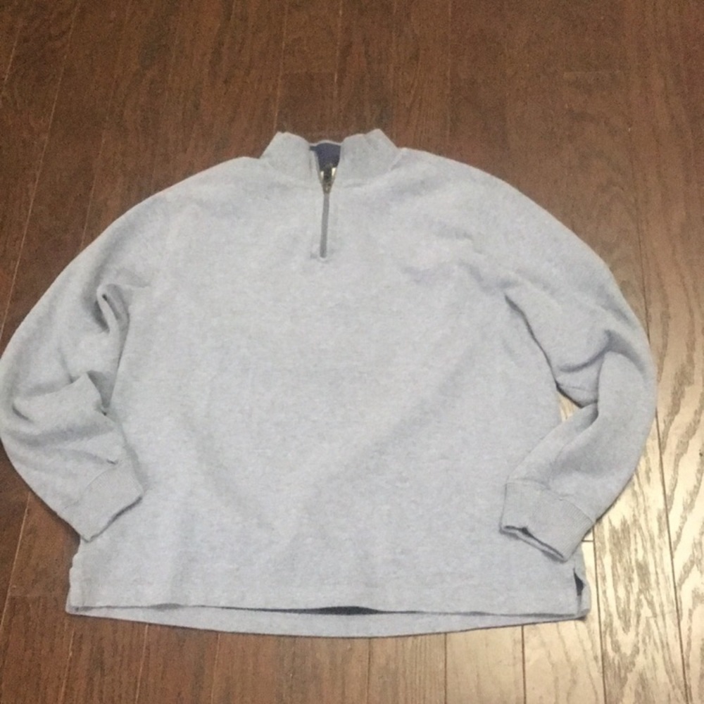 Jos A Bank blue/gray pullover sweater - Picture 7 of 7